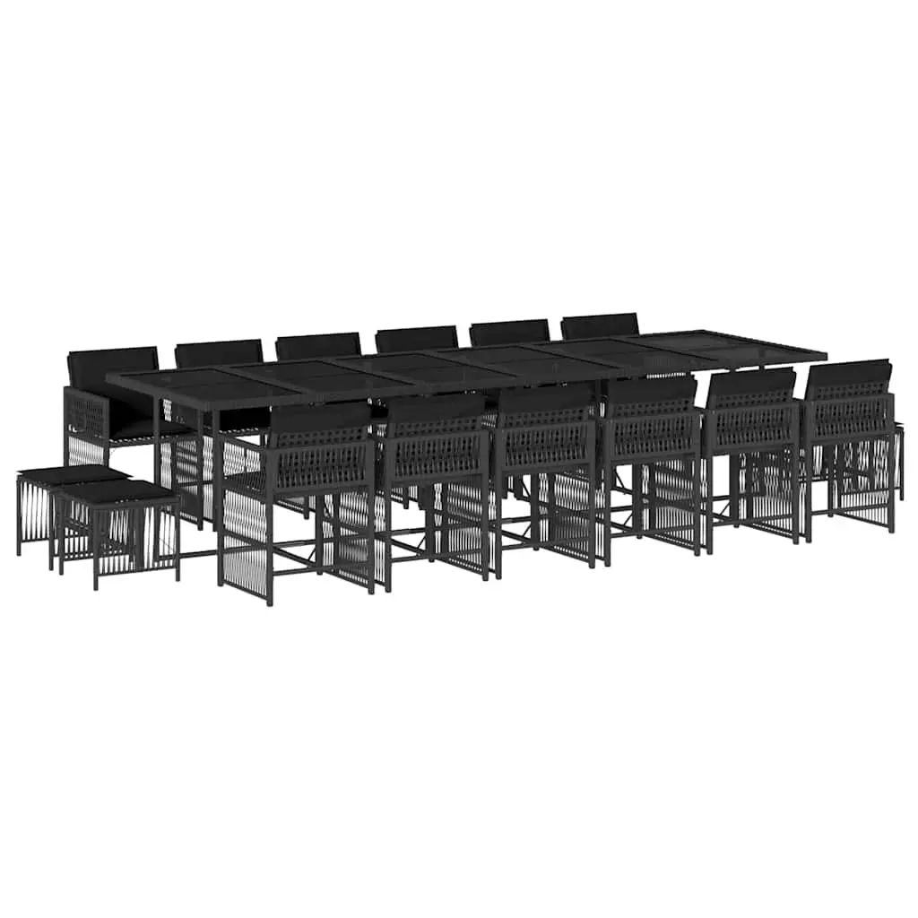 17-Piece Dining Set for Outdoor Gatherings