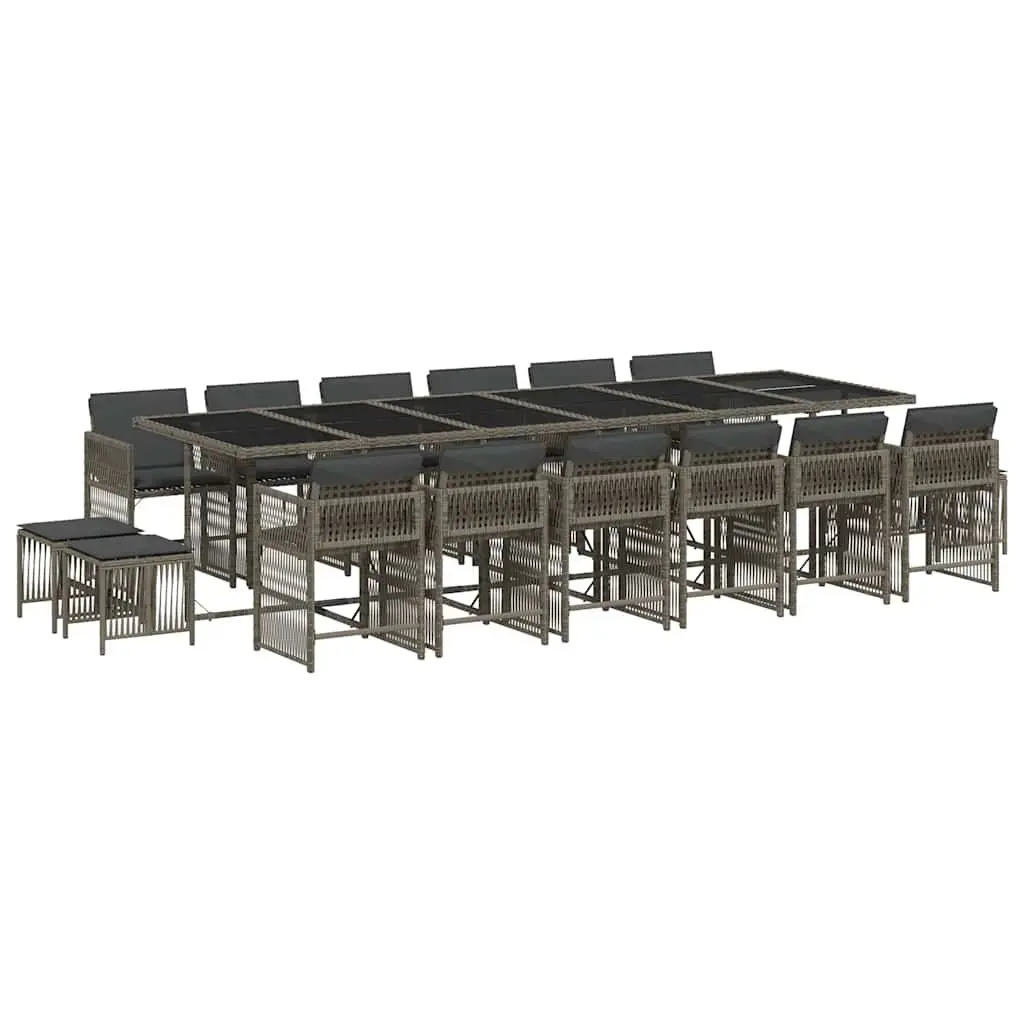 17-Piece Grey Garden Set