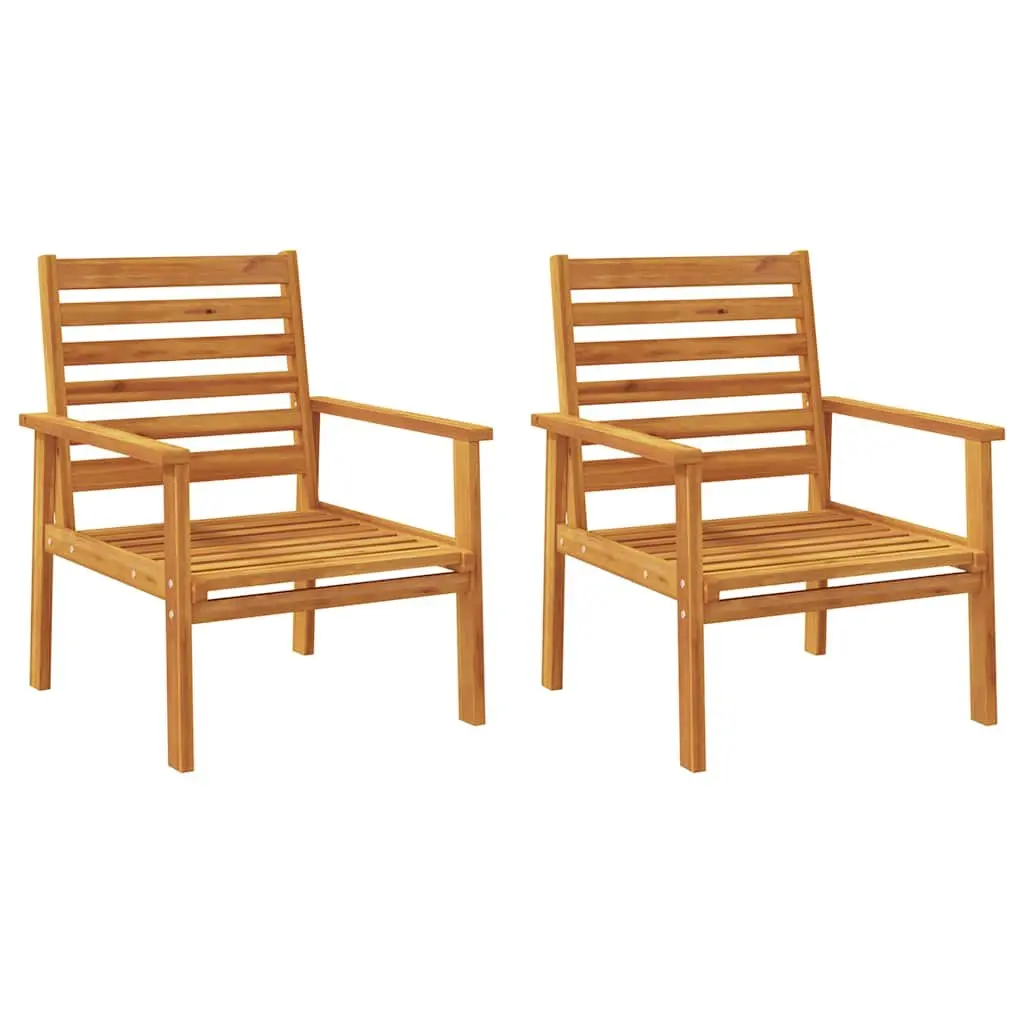 5 Piece Garden Lounge Set Solid Wood Outdoor Furniture Patio Seating Brown