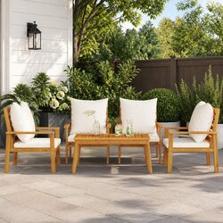 Practical and Stylish 5-Piece Garden Lounge Set