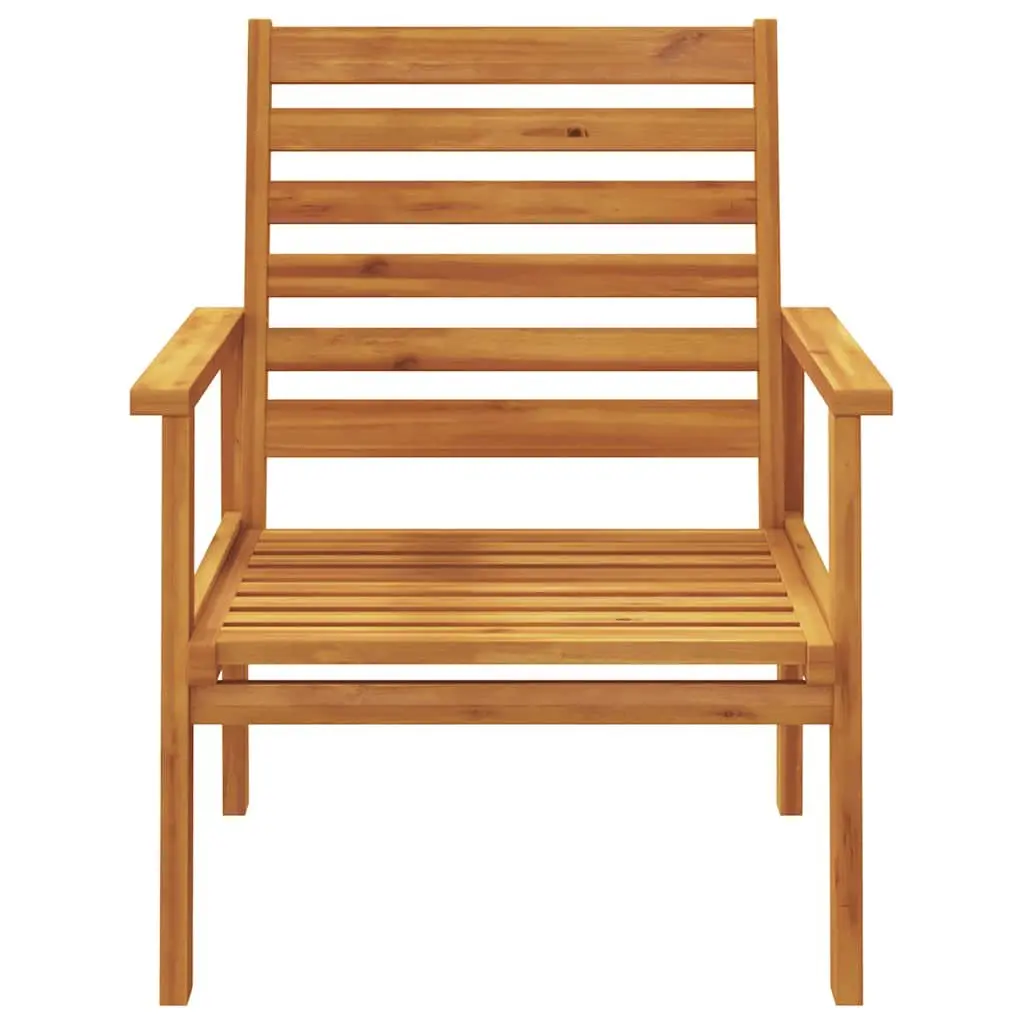 3 Piece Garden Lounge Set Outdoor Patio Furniture Acacia Wood Brown