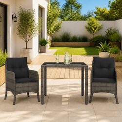 Comfortable and Valuable 3 Piece Garden Dining Set