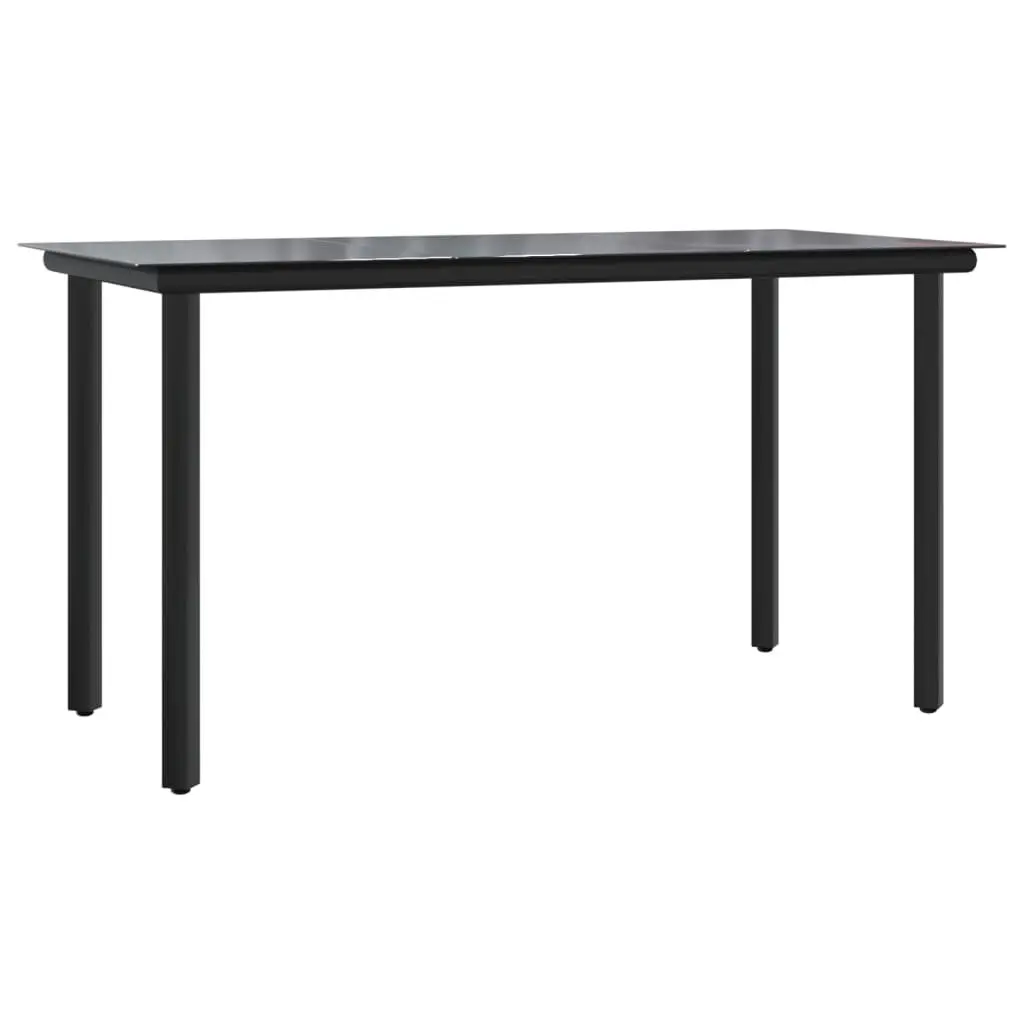 Garden Dining Set 5 Piece Outdoor Furniture Table Chairs Cushions Grey Patio