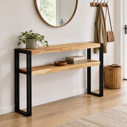 Quality Console Table with Practical Storage Solutions