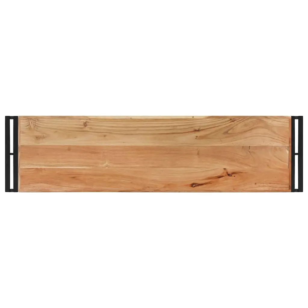 Console Table 120x30x75 cm Acacia Wood Sideboard Living Room Accent Furniture