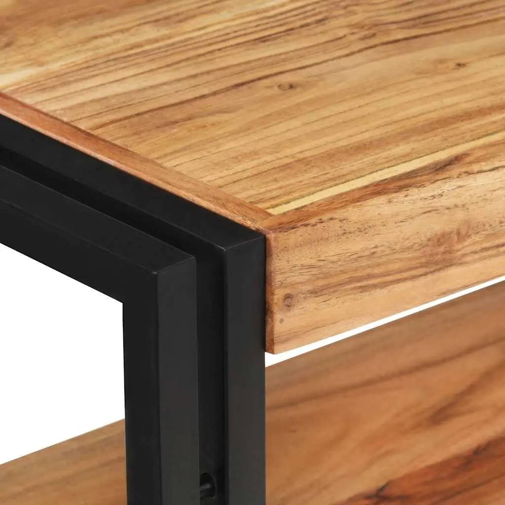 Console Table 120x30x75 cm Acacia Wood Sideboard Living Room Accent Furniture