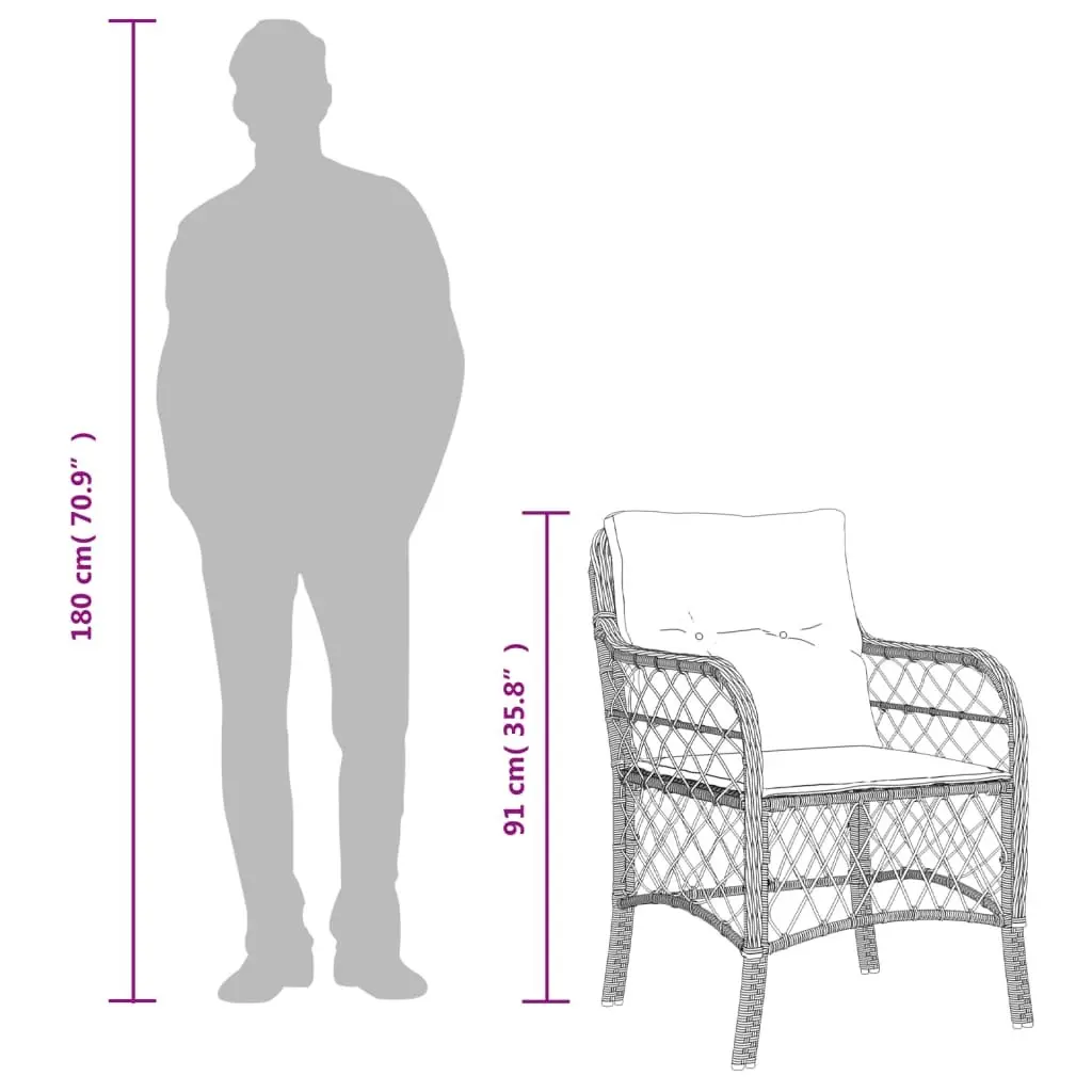 5-Piece Garden Dining Set