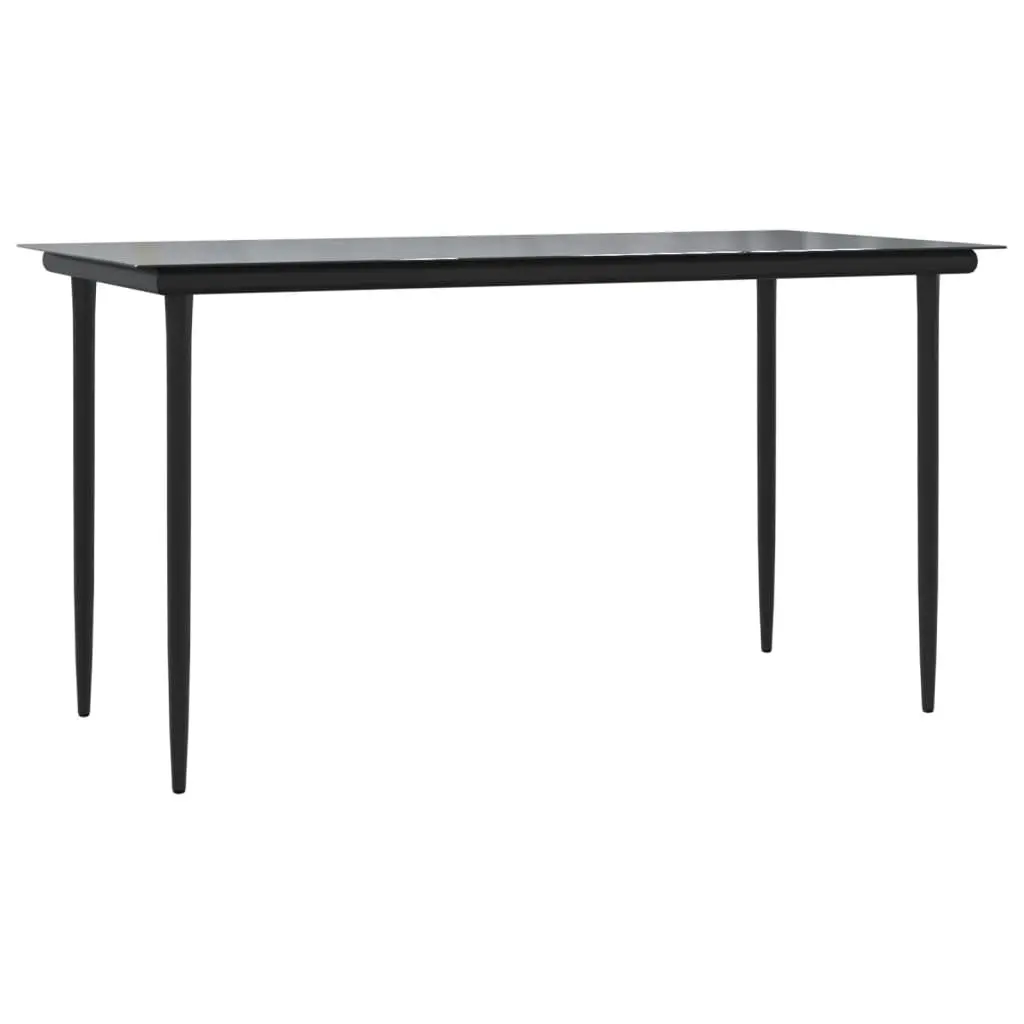 Garden Dining Set Outdoor Furniture 5 Piece Grey