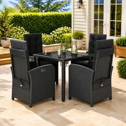 Practical 5 Piece Garden Dining Set for Your Outdoor Needs