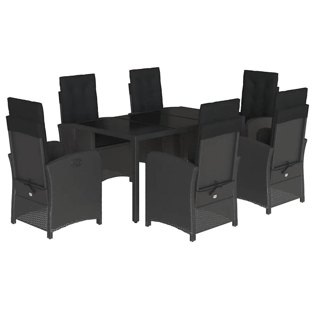 7 Piece Garden Dining Set for Long-lasting Use