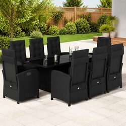 Comfortable and Reliable 9 Piece Outdoor Dining Set