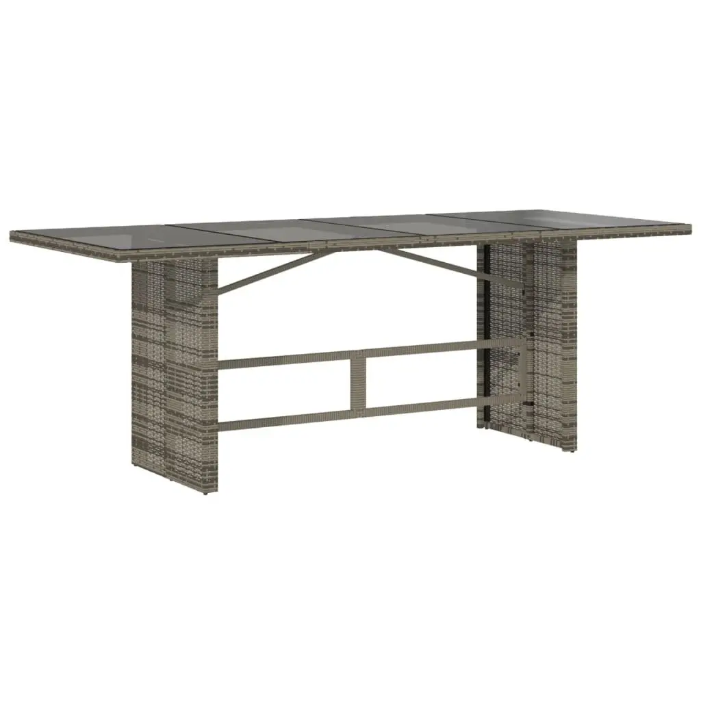 Grey 7 Piece Garden Dining Set