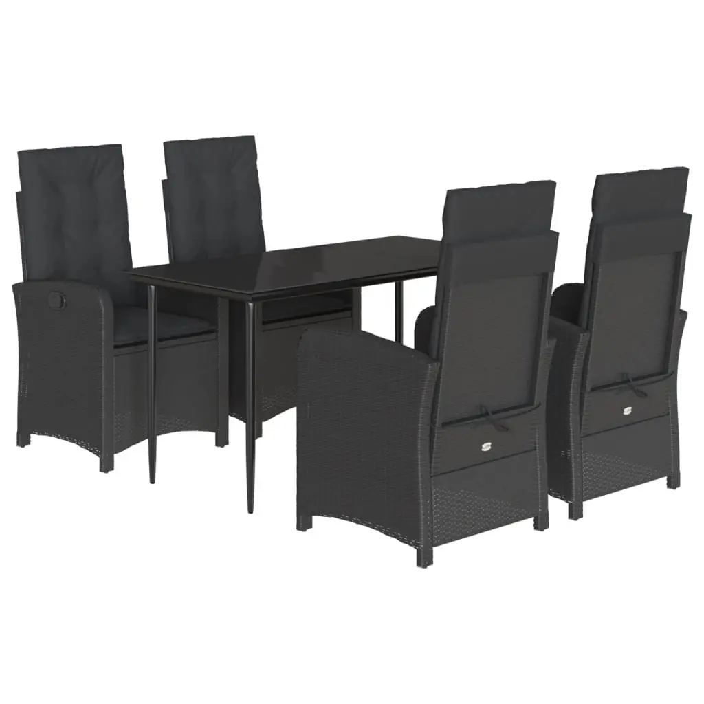 5 Piece Garden Dining Set for Outdoor Use