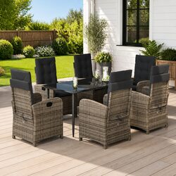 Comfort and Quality with Our 7-Piece Garden Dining Set