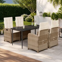 Comfortable and Durable 5 Piece Outdoor Dining Set
