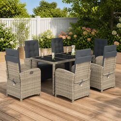 Comfort and Value in 7-Piece Outdoor Dining Set