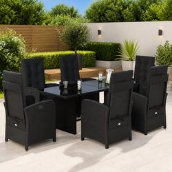 Comfortable and Affordable 7-Piece Garden Dining Set
