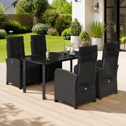 Comfortable and Practical 5-Piece Garden Dining Set