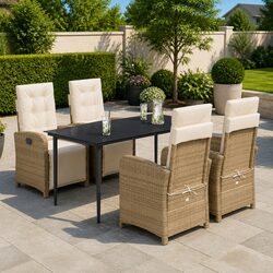 Quality 5-Piece Garden Dining Set for Lasting Use