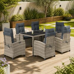 Comfortable and Functional 7 Piece Outdoor Dining Set