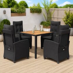 Comfortable and Reliable 5-Piece Garden Dining Set