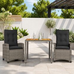 Warm Up Your Outdoor Area with This 3 Piece Dining Set