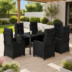 Comfortable and Affordable 7-Piece Garden Dining Set