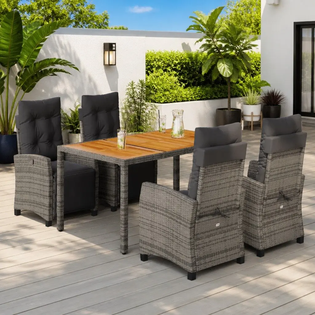 Garden Dining Set Offering Comfort and Style