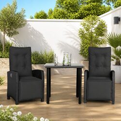 Comfortable and Valuable 3 Piece Outdoor Dining Set