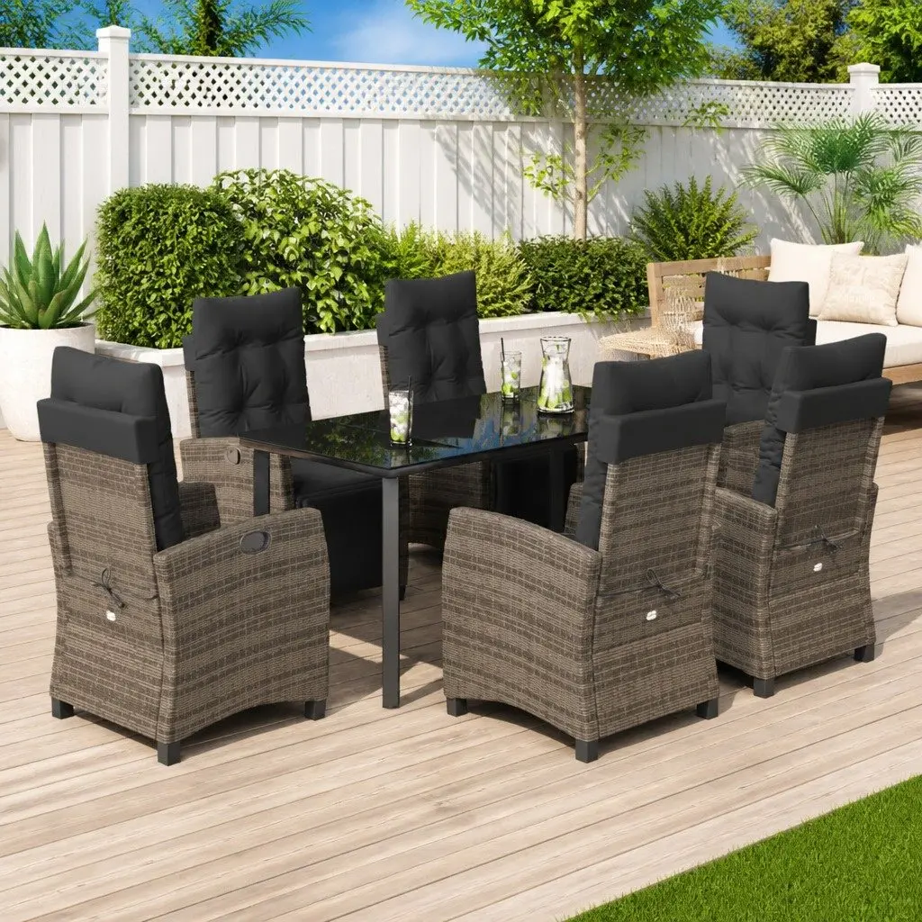 7 Piece Garden Dining Set
