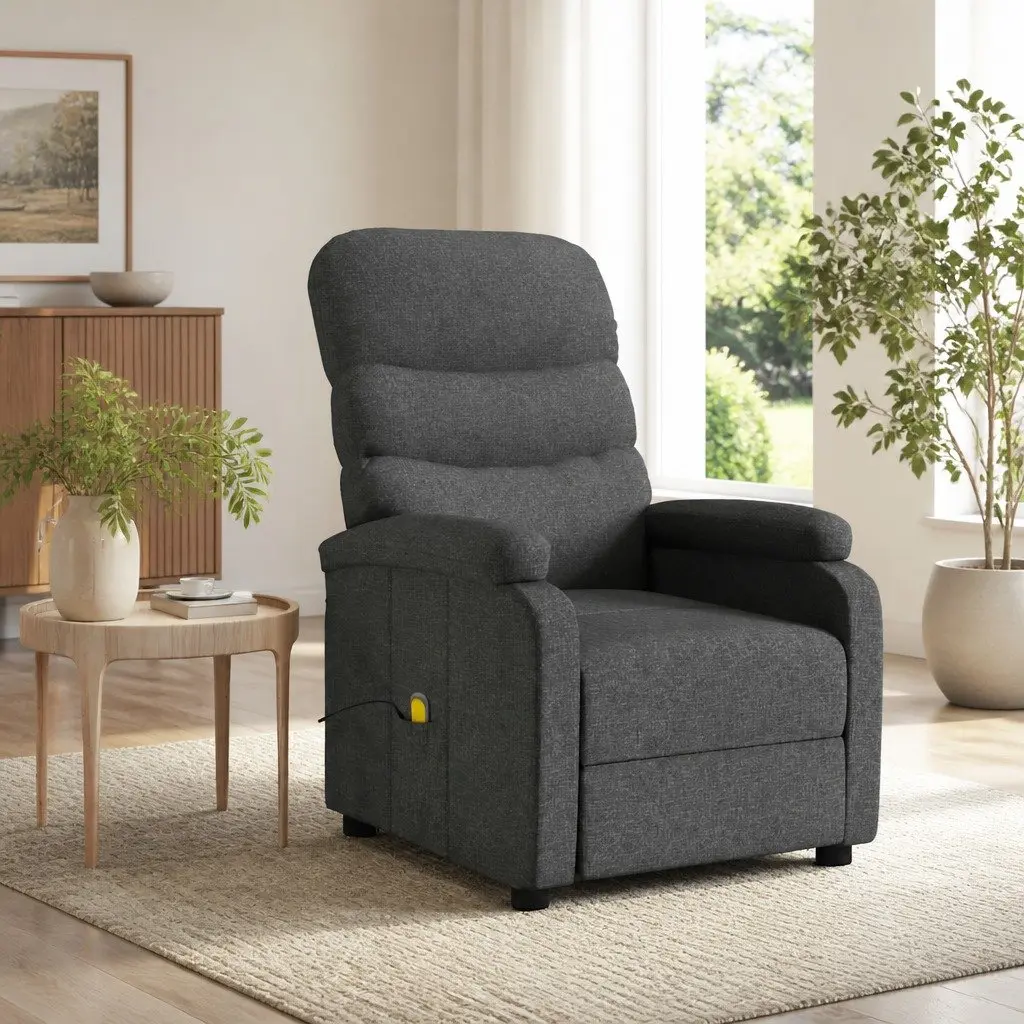 Dark Grey Electric Massage Chair for Comfort