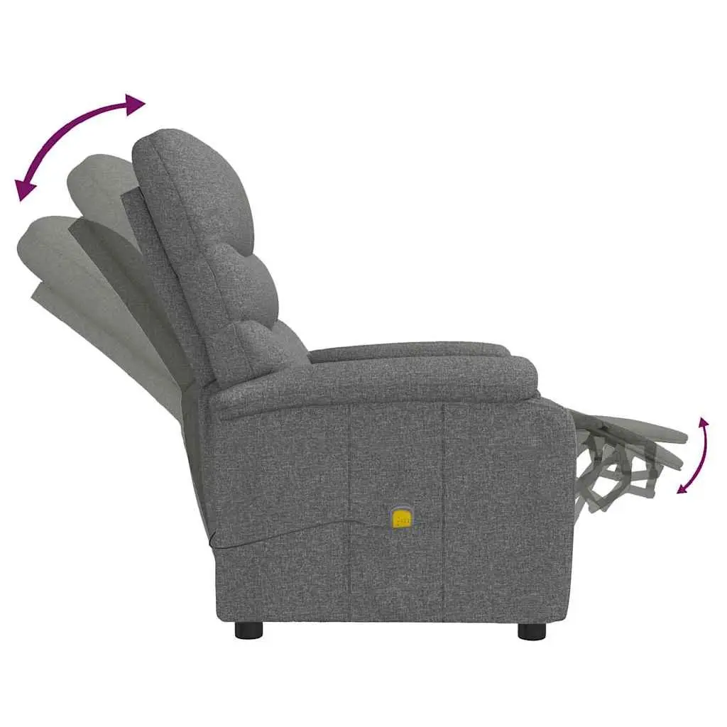 Dark Grey Electric Massage Chair for Comfort