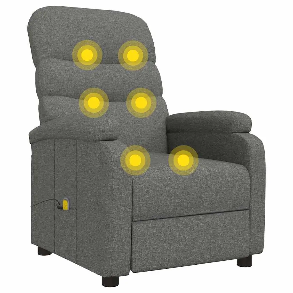 Dark Grey Electric Massage Chair for Comfort