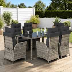 Comfortable and Value-Packed 7 Piece Outdoor Dining Set