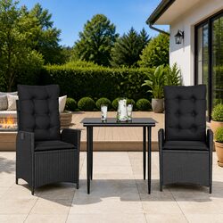 Comfortable 3-Piece Outdoor Dining Set for Your Home