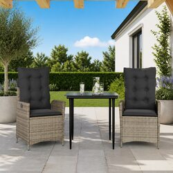 Comfort and Value in 3 Piece Garden Dining Set