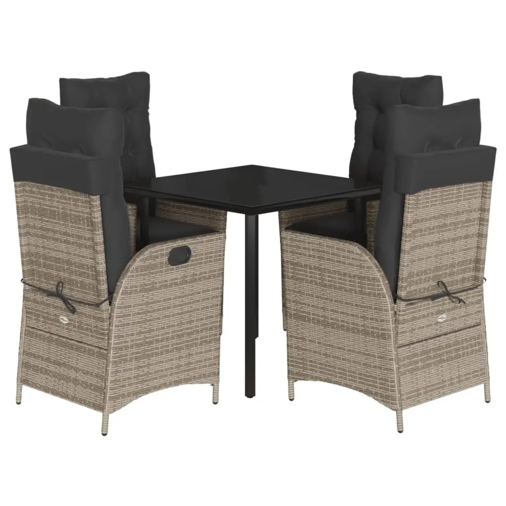 5 Piece Garden Dining Set for Outdoor Relaxation