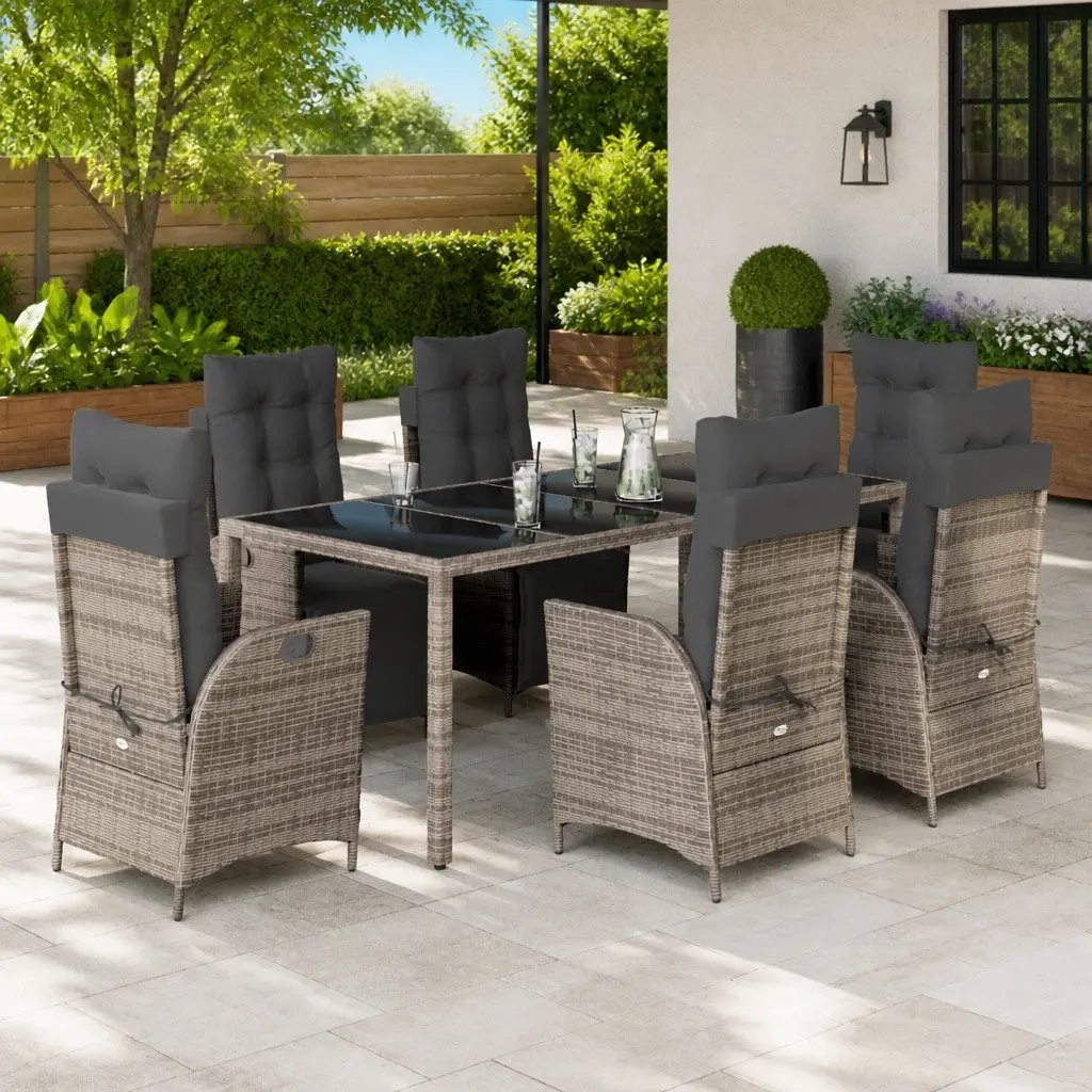 9 Piece Garden Dining Set