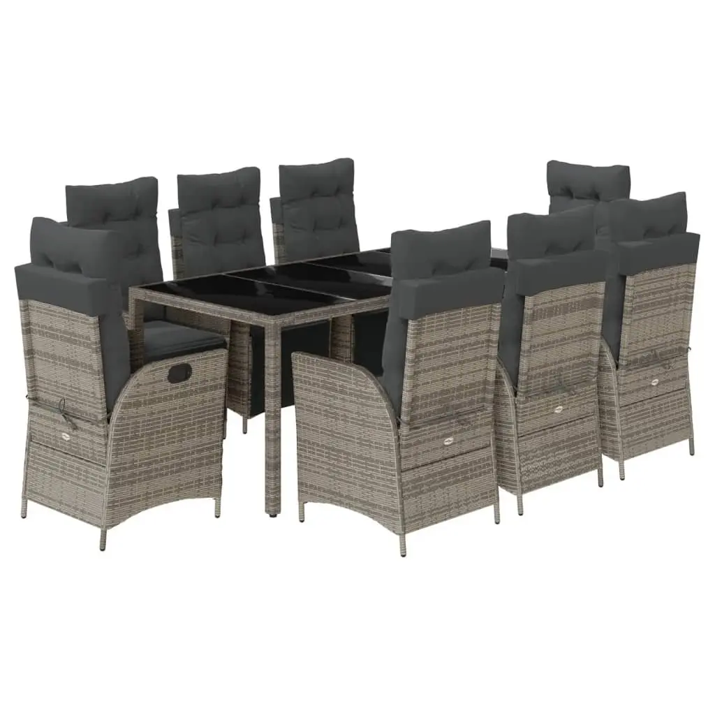 9 Piece Garden Dining Set