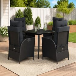 Warm and Cozy 5-Piece Outdoor Dining Furniture Set