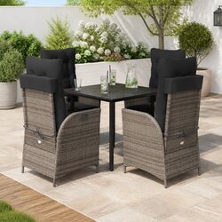 Reliable and Comfortable 5 Piece Outdoor Dining Set