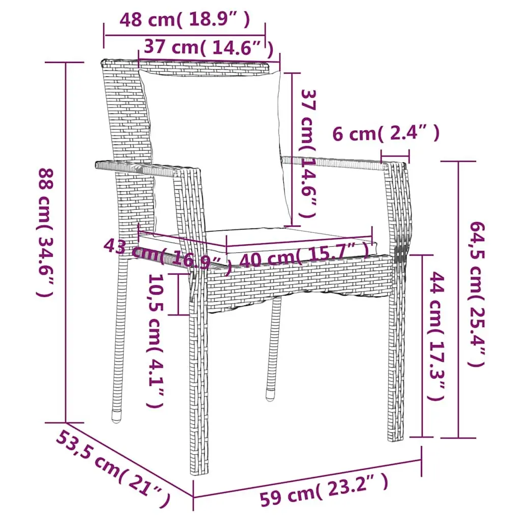 9 Piece Outdoor Dining Set