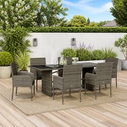Comfortable and Durable 7 Piece Outdoor Dining Set