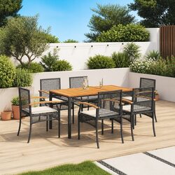 Value and Practicality in a 7 Piece Outdoor Dining Set