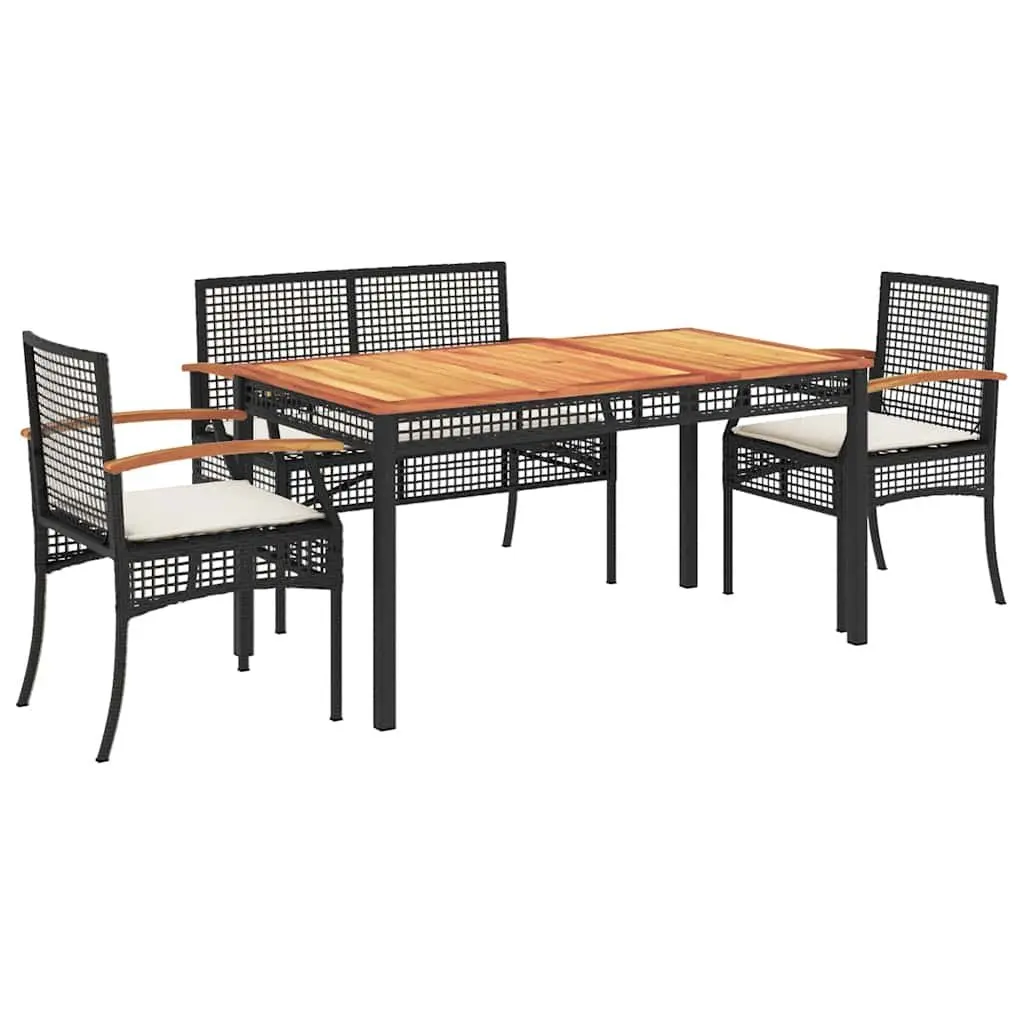 4 Piece Outdoor Dining Set