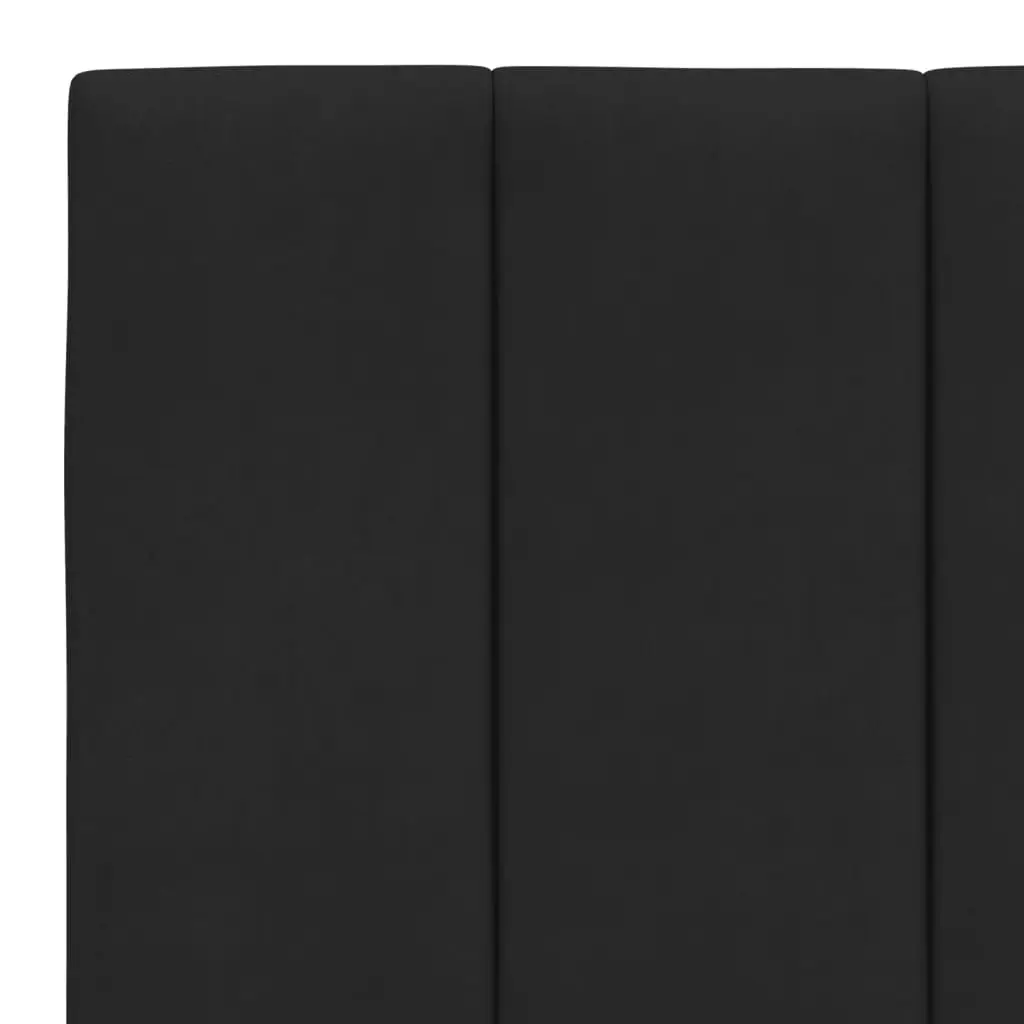 Queen Bed Frame Black Velvet Headboard 152x203 cm with LED Lights