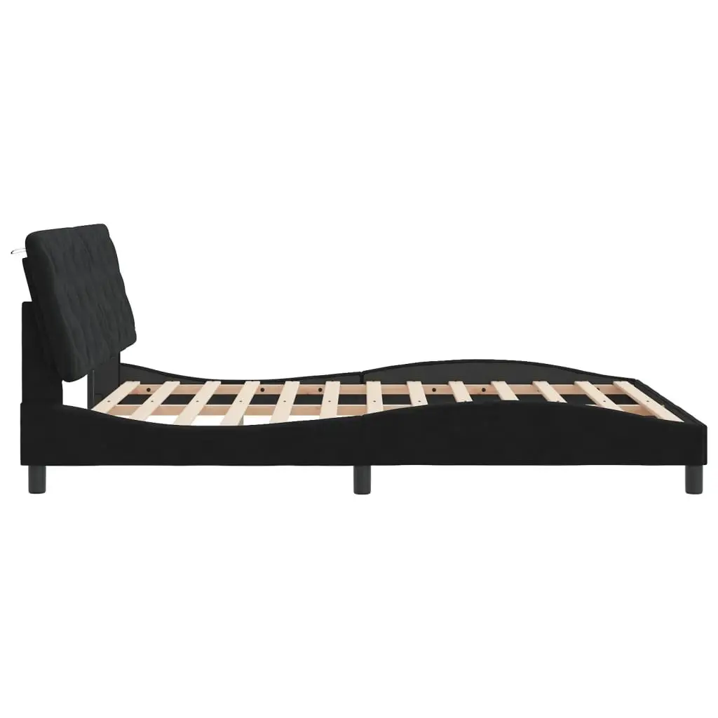 Queen Bed Frame with LED Lights Included