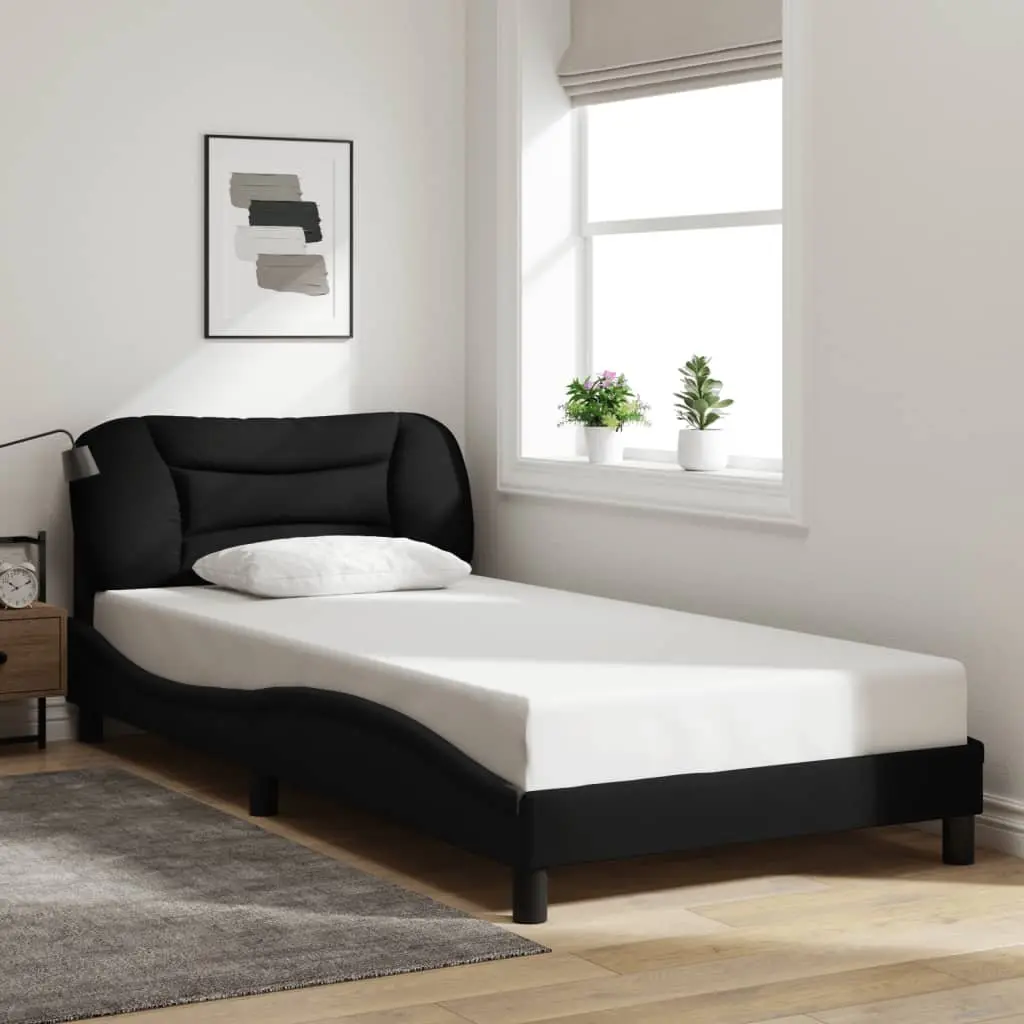 King Single Bed Frame with LED Lights and Comfort