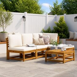 Comfortable and Reliable 5 Piece Outdoor Lounge Set