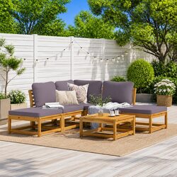 Reliable Comfort and Style: 6-Piece Lounge Set